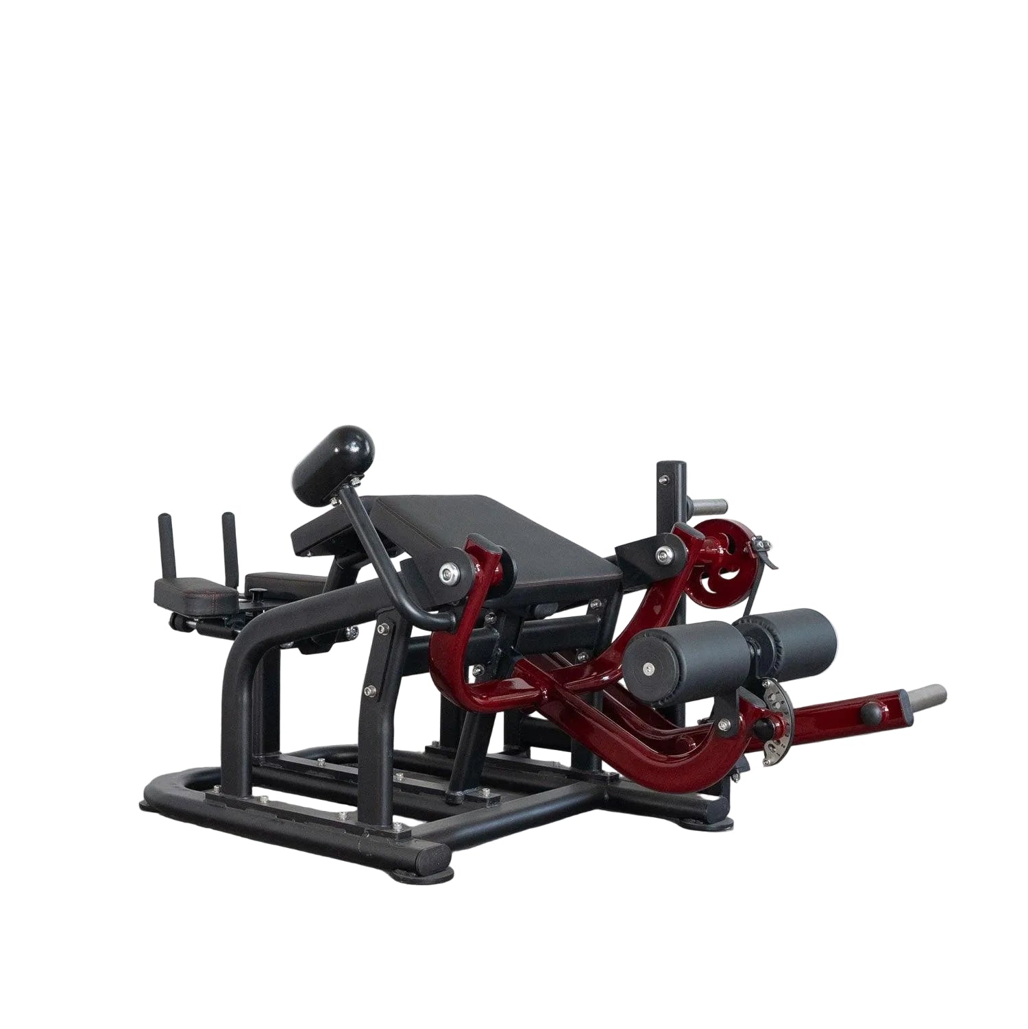 Muscle D Fitness - Pro Strength Prone Leg Curl - Adjustable Plate Loaded Hamstring Machine