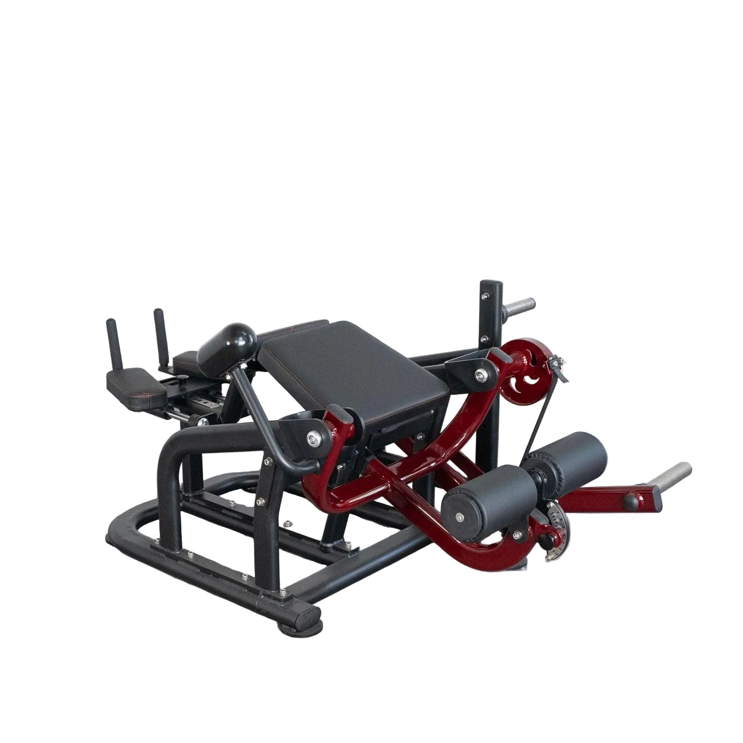 Muscle D Fitness - Pro Strength Prone Leg Curl - Adjustable Plate Loaded Hamstring Machine