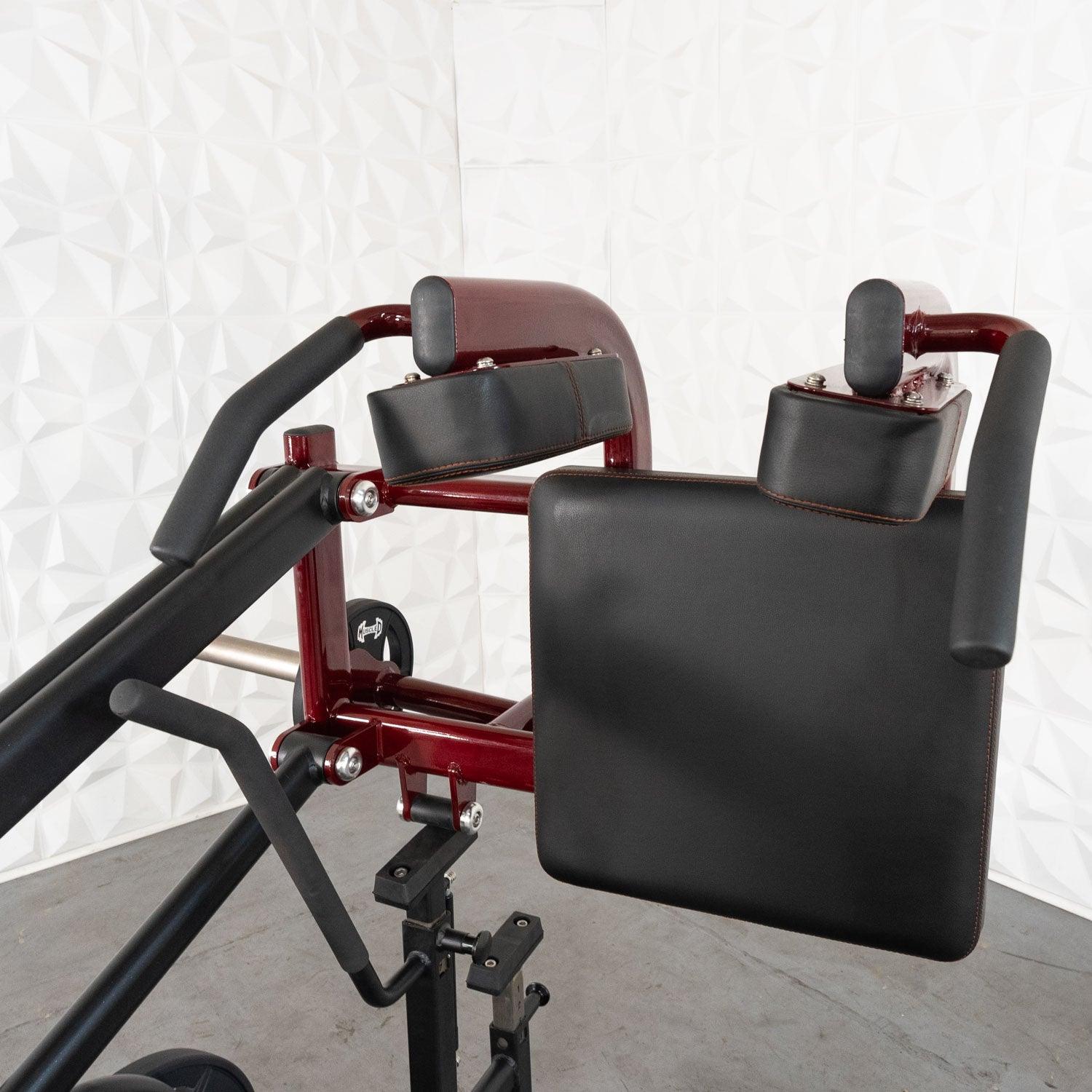 Muscle D Fitness - Pro Strength Drop Squat - Adjustable Plate Loaded Squat Machine