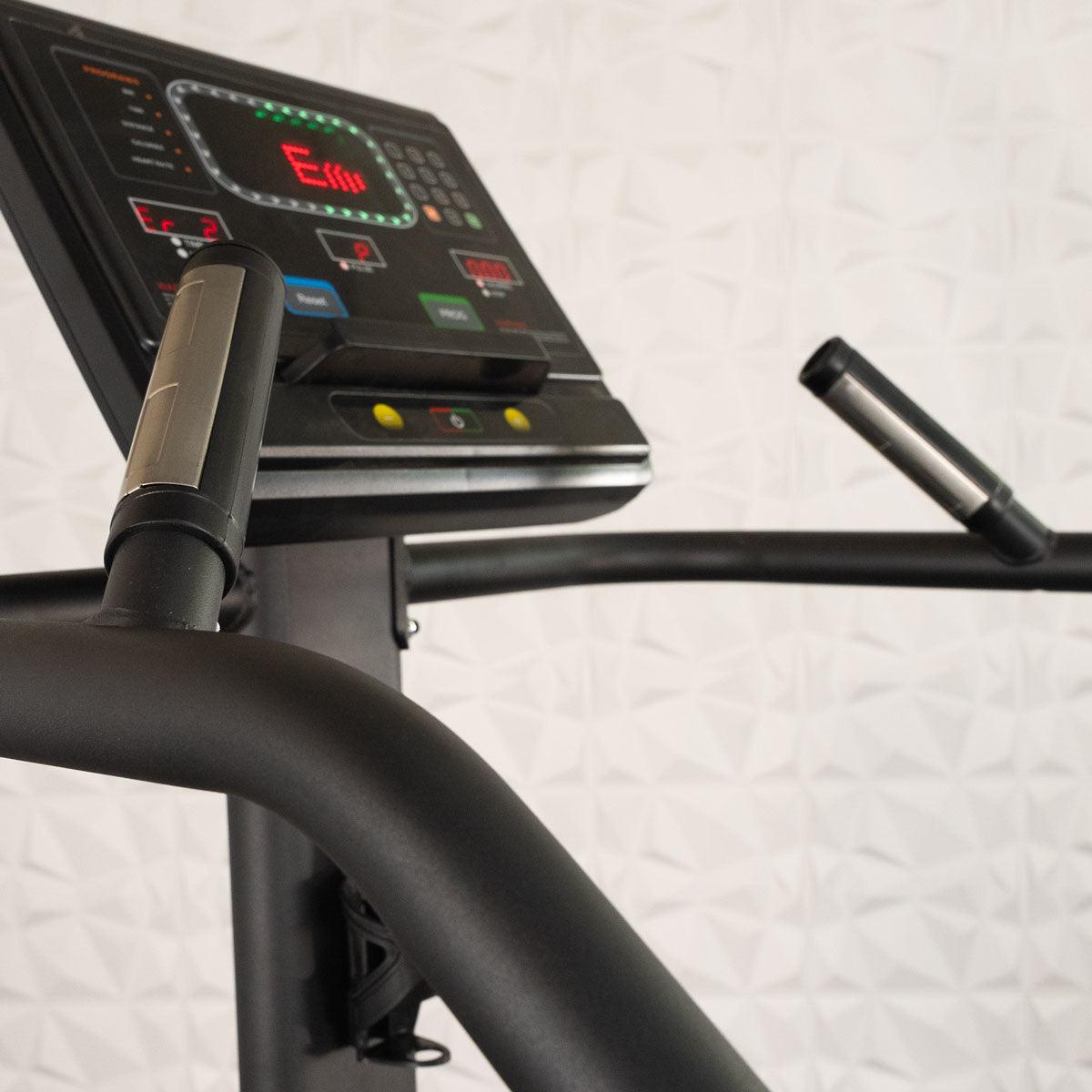 Muscle D Fitness - Light Commercial Stair Climber - Stepmill - LED Display - Heart Rate Monitor - Heavy Duty Chain Drive