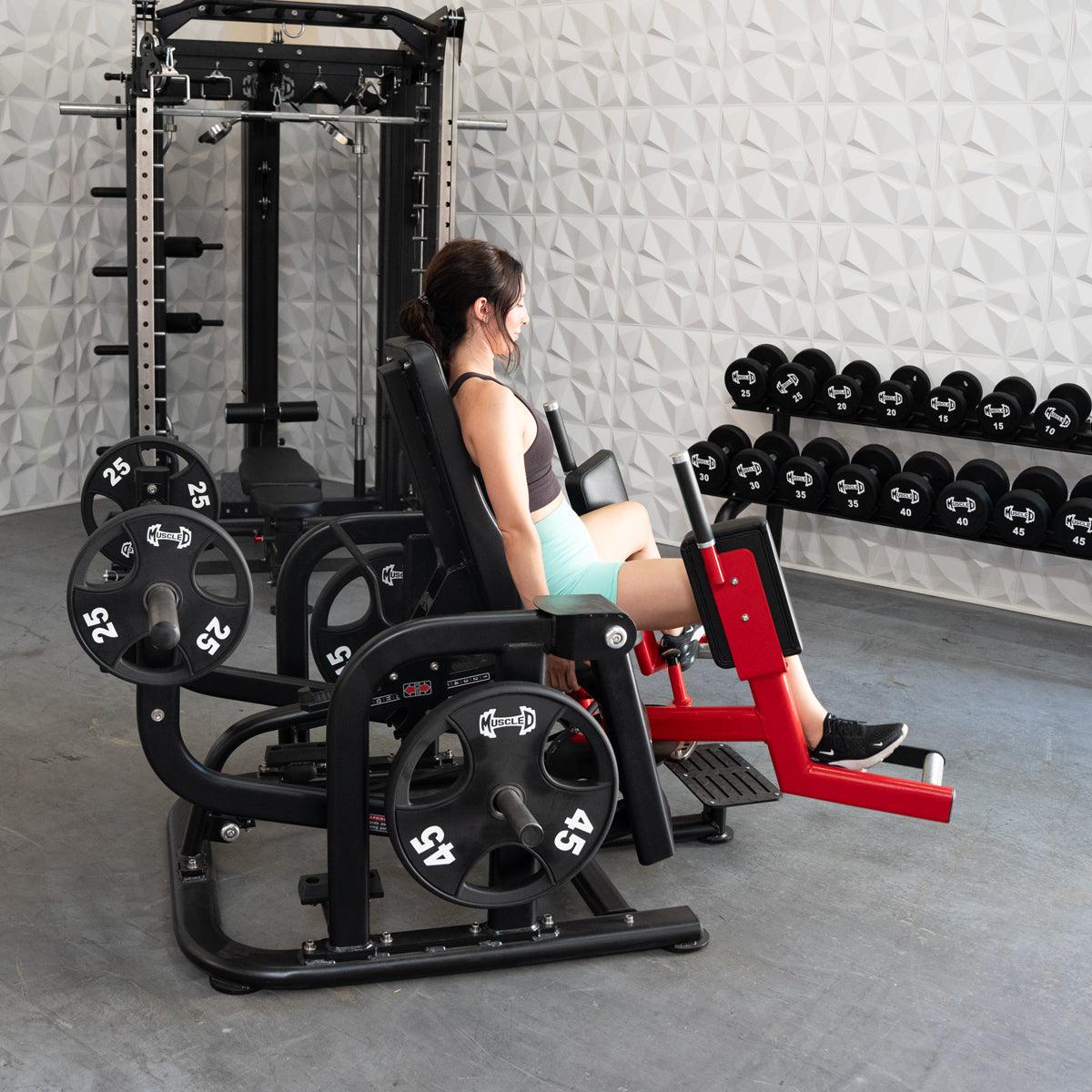 Muscle D Fitnes - Pro Strength Glute / Outer Thigh - Plate Loaded Abductor / Hip Extension