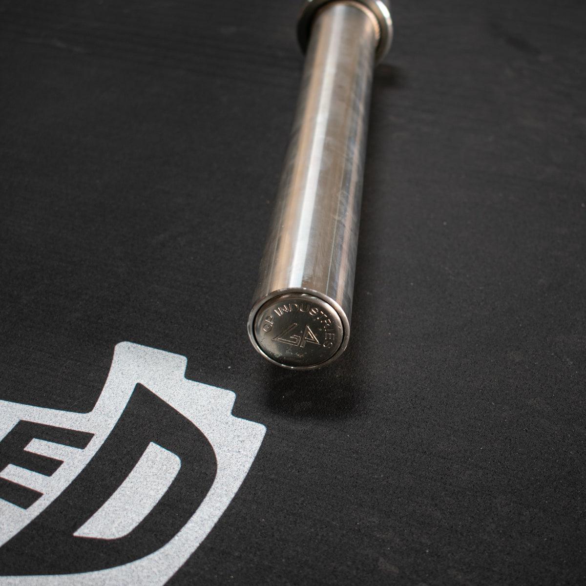 Muscle D Fitness - 7' Stainless Steel Olympic Bar - Bearing - Quality Knurling