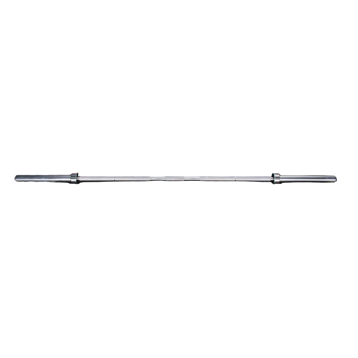 Muscle D Fitness - 7' Stainless Steel Olympic Bar - Bushing - Quality Knurling