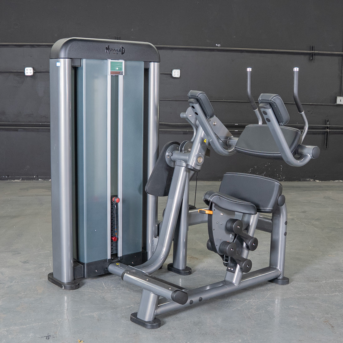 Muscle D Fitness - Elite Plus Ab Crunch Machine | Commercial Gym Equipment