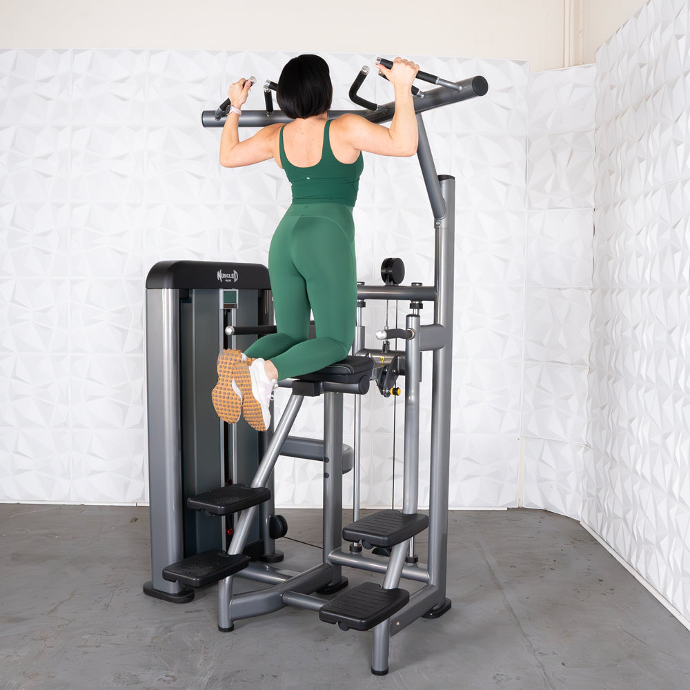 Muscle D Fitness - Elite Plus Assisted Chin Dip Machine