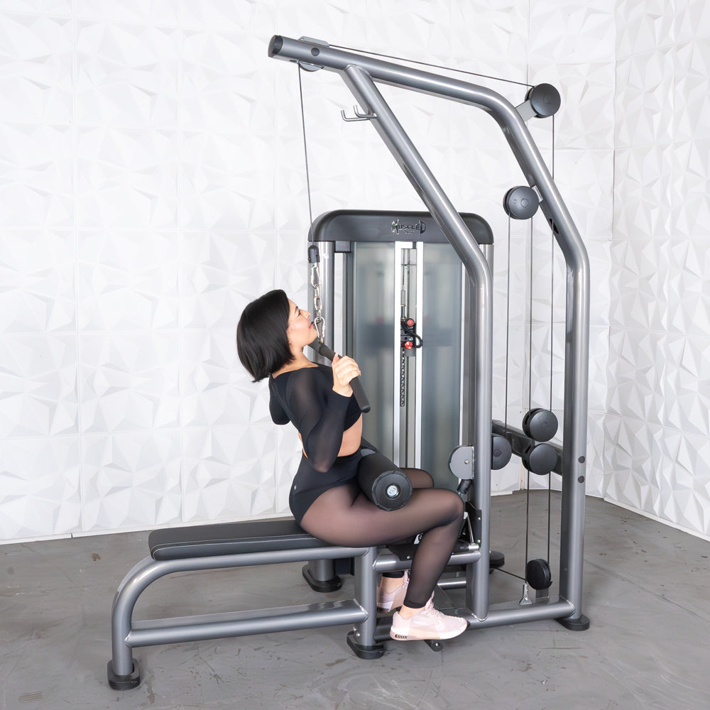Muscle D Fitness - Elite Plus Lat Pulldown Low Row Combo