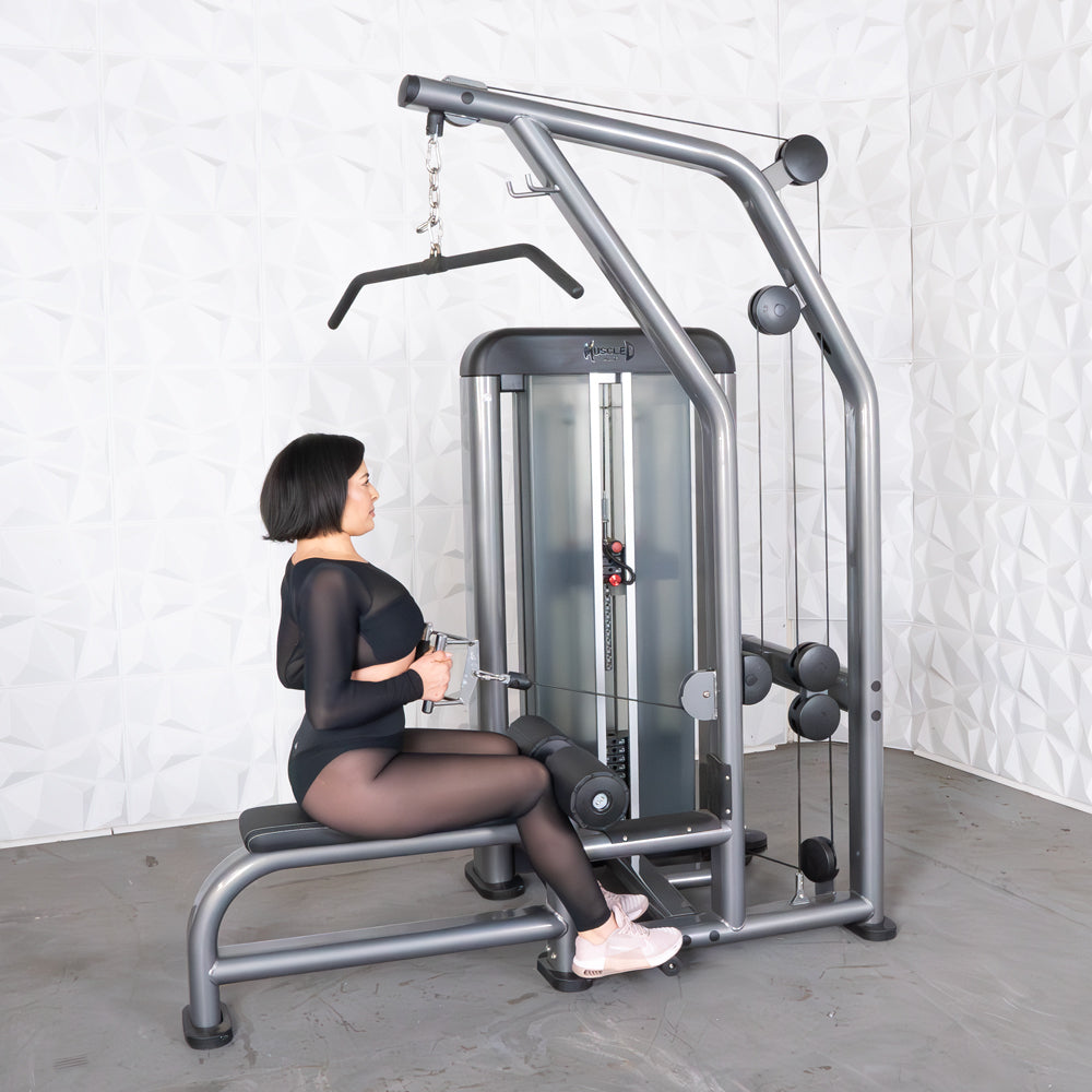 Muscle D Fitness - Elite Plus Lat Pulldown Low Row Combo