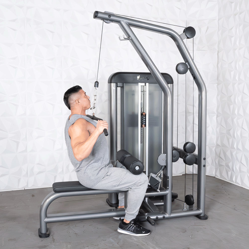 Muscle D Fitness - Elite Plus Lat Pulldown Low Row Combo