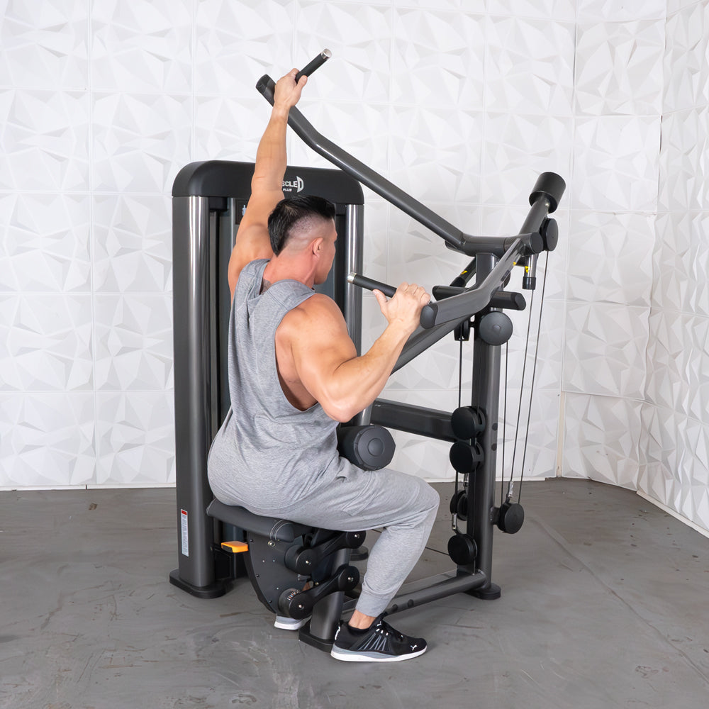 Muscle D Fitness - Elite Plus Lat Pulldown - Iso-Lateral