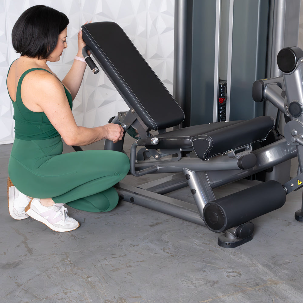 Muscle D Fitness - Elite Plus Leg Extension / Prone Leg Curl Combo