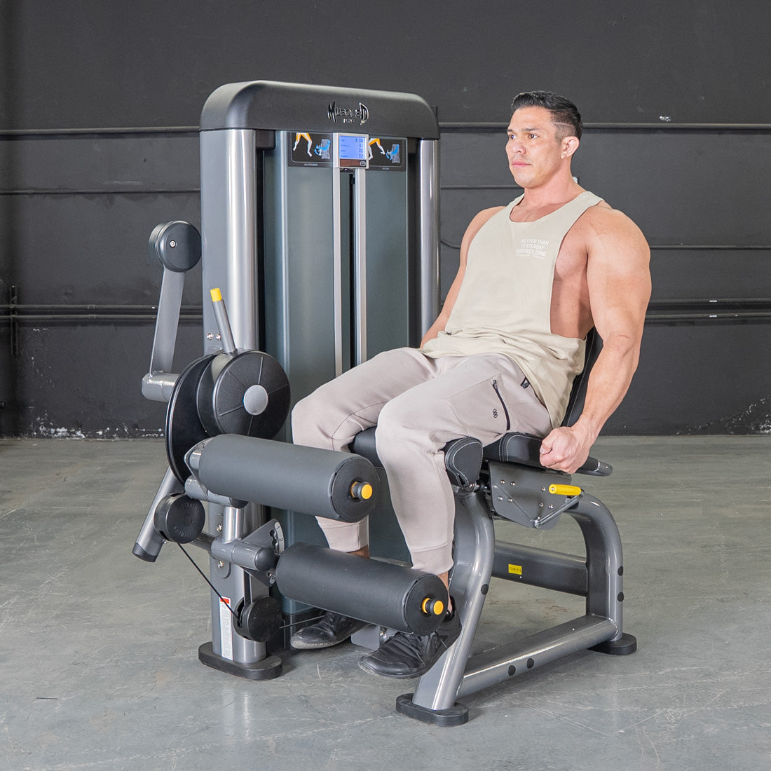 Muscle D Fitness - Elite Plus Leg Extension / Seated Leg Curl Combo
