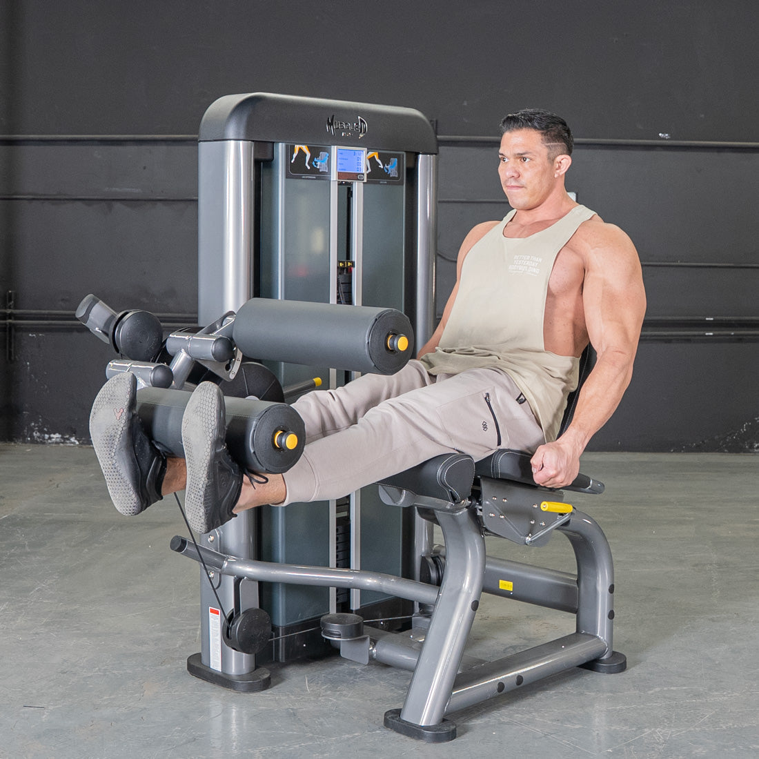 Muscle D Fitness - Elite Plus Leg Extension / Seated Leg Curl Combo