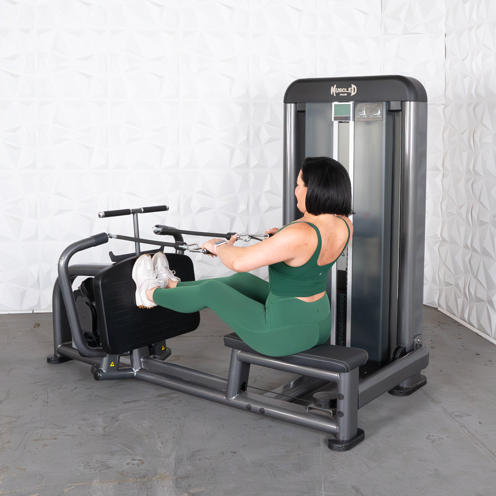 Muscle D Fitness - Elite Plus Long Pull Row | Iso-Lateral