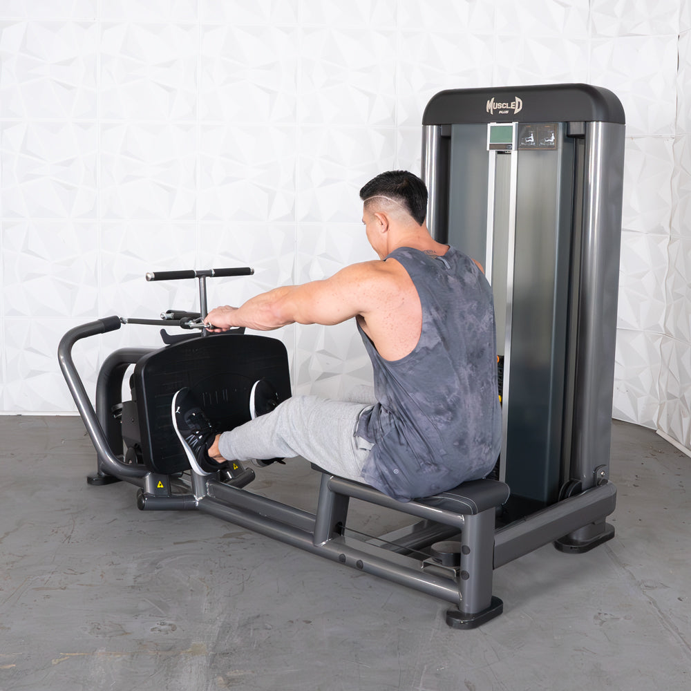 Muscle D Fitness - Elite Plus Long Pull Row | Iso-Lateral