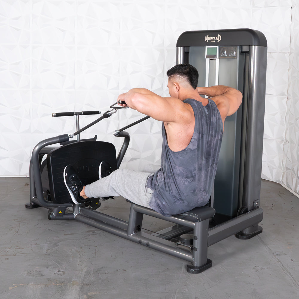 Muscle D Fitness - Elite Plus Long Pull Row | Iso-Lateral