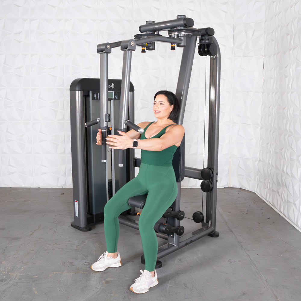 Muscle D Fitness - Elite Plus Pec Deck Rear Delt Machine
