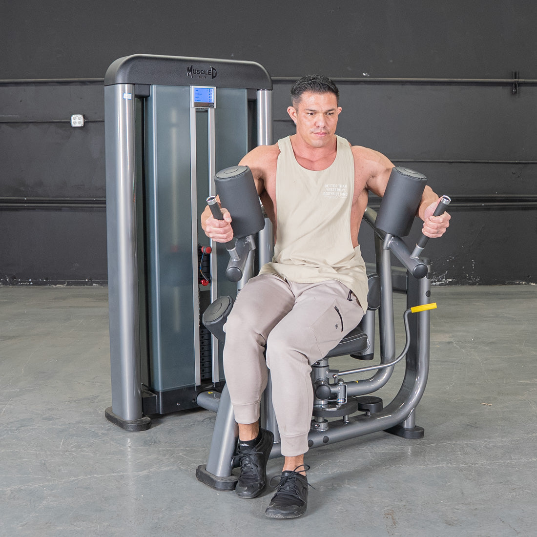 Muscle D Fitness - Elite Plus Rotary Torso Machine | Commercial Oblique Trainer