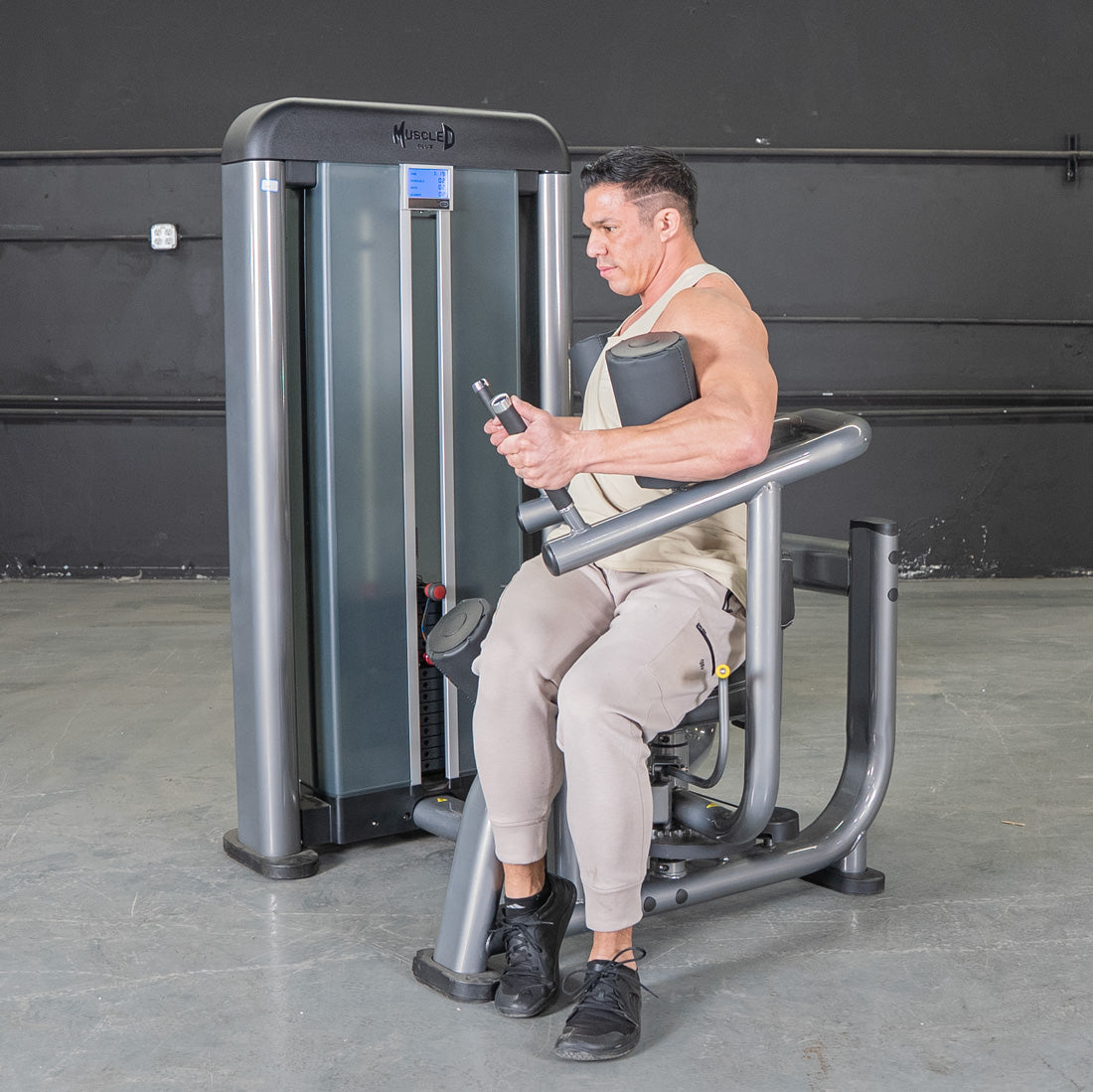 Muscle D Fitness - Elite Plus Rotary Torso Machine | Commercial Oblique Trainer