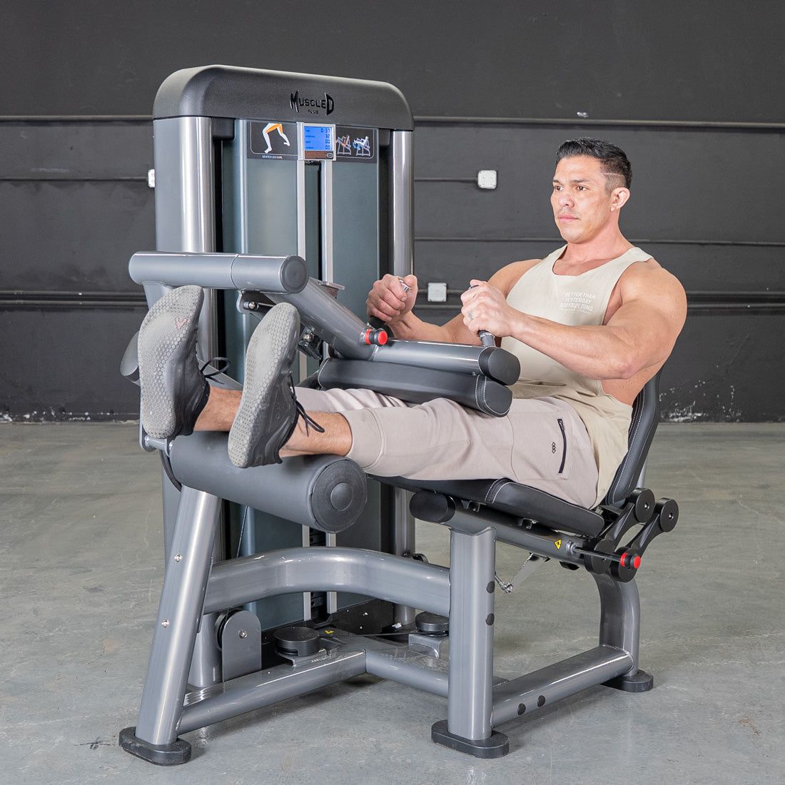 Muscle D Fitness - Elite Plus Seated Leg Curl | Commercial Gym Equipment