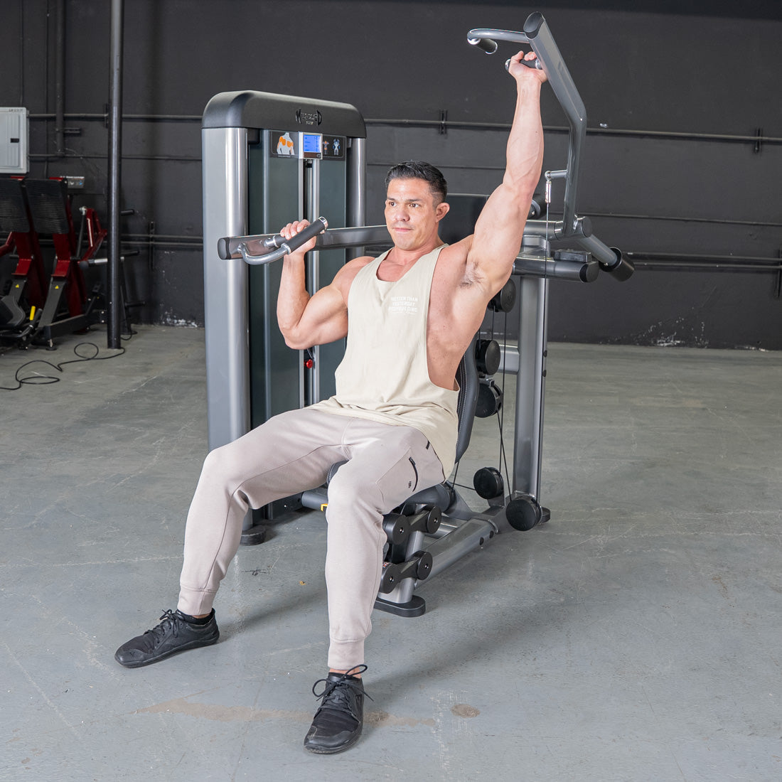 Muscle D Fitness - Elite Plus Shoulder Press - Isolateral Gym Equipment