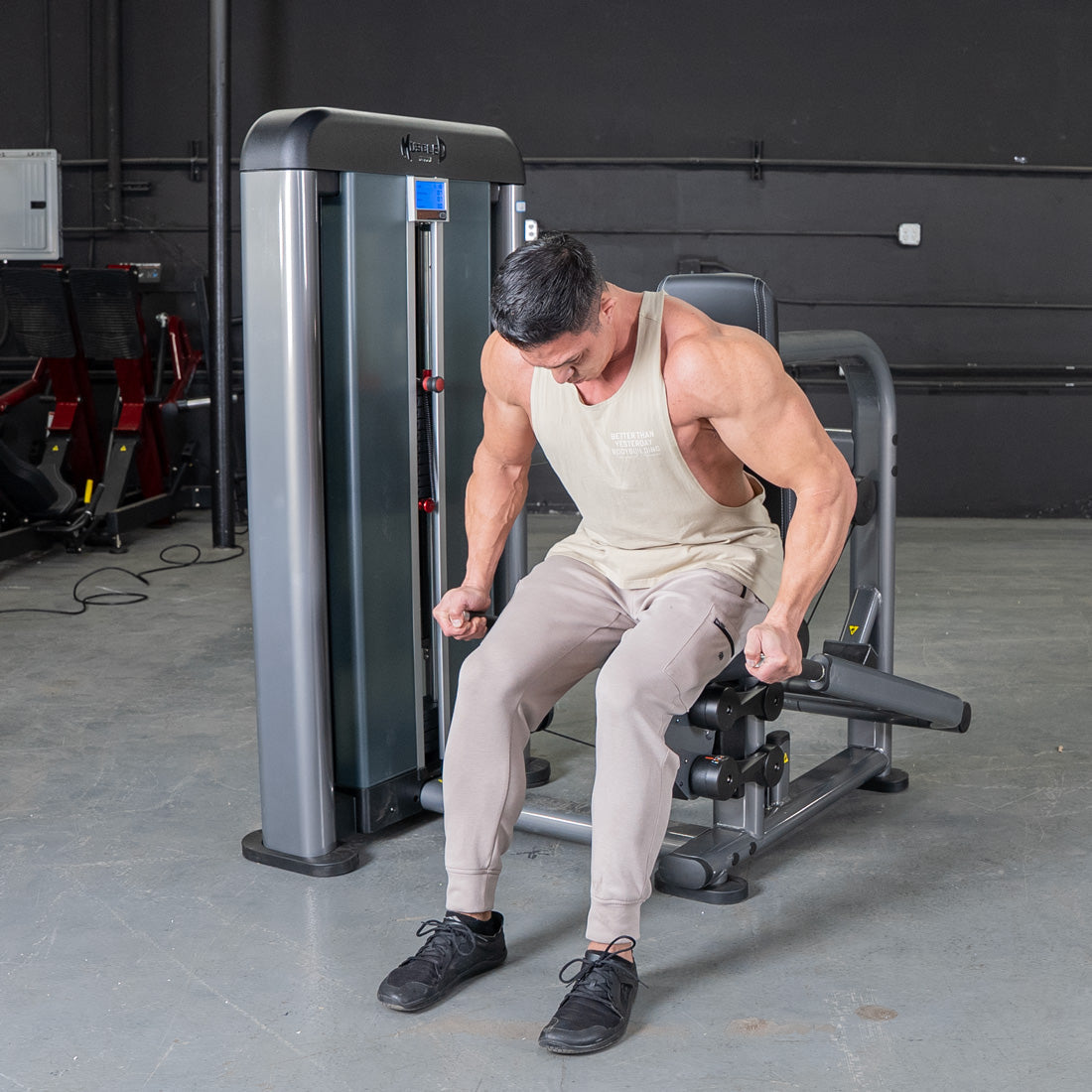 Muscle D Fitness - Elite Plus Triceps Press Machine