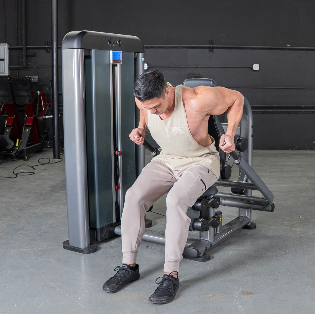 Muscle D Fitness - Elite Plus Triceps Press Machine