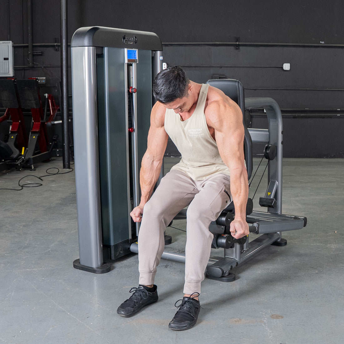 Muscle D Fitness - Elite Plus Triceps Press Machine