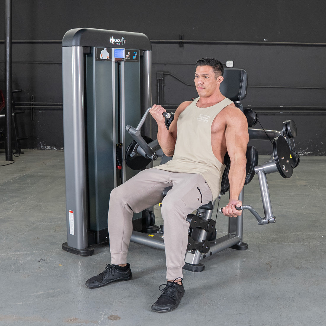 Muscle D Fitness - Elite Plus Biceps Curl Machine
