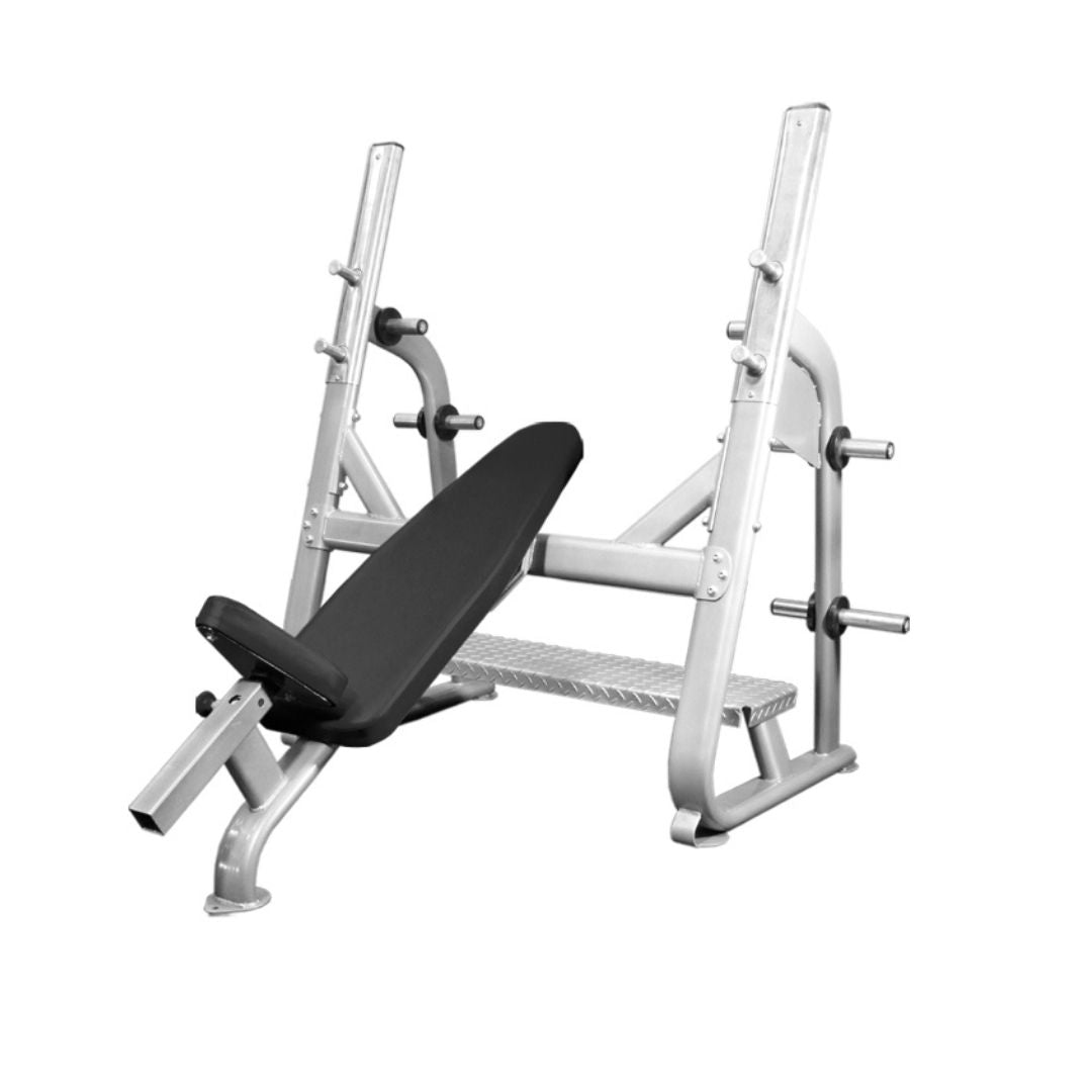 Muscle D Fitness - Elite Olympic Incline Bench - Commercial