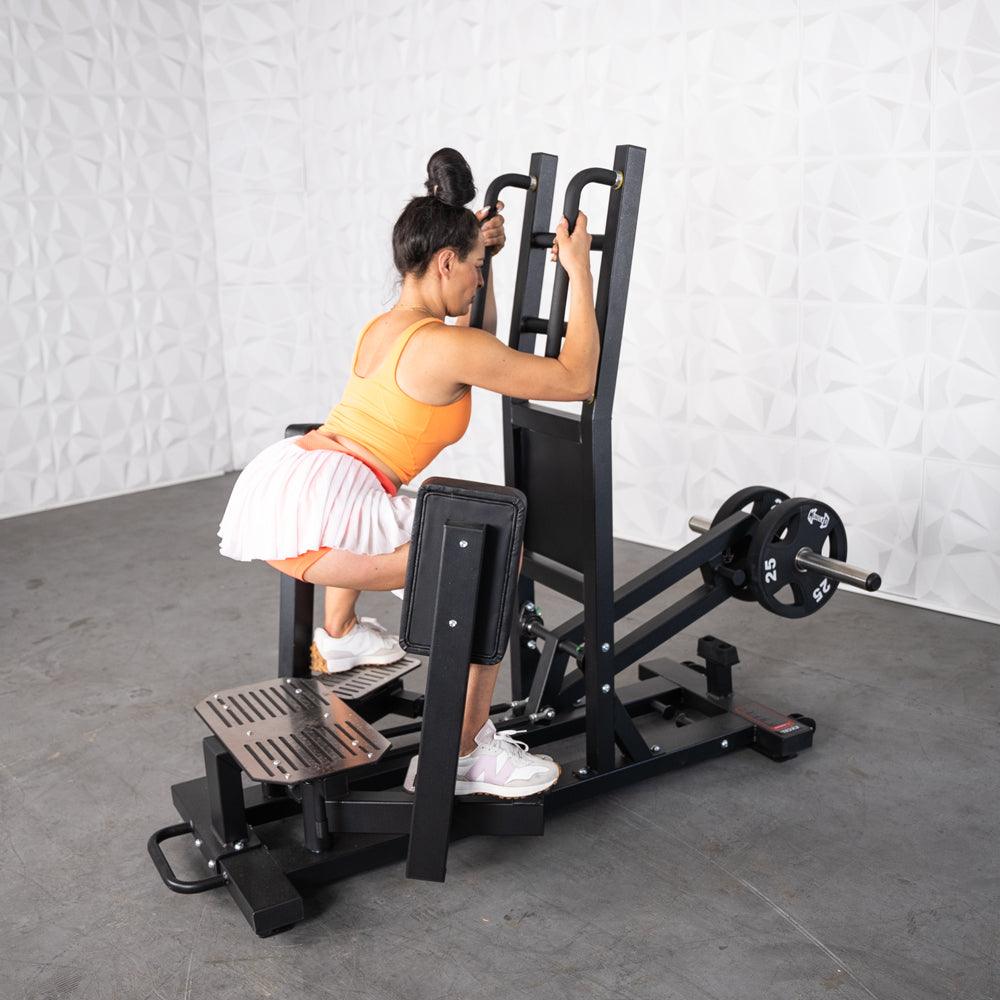 Muscle D Fitness - Excel Standing Hip Abductor - Plate Load Glute - Band Compatible