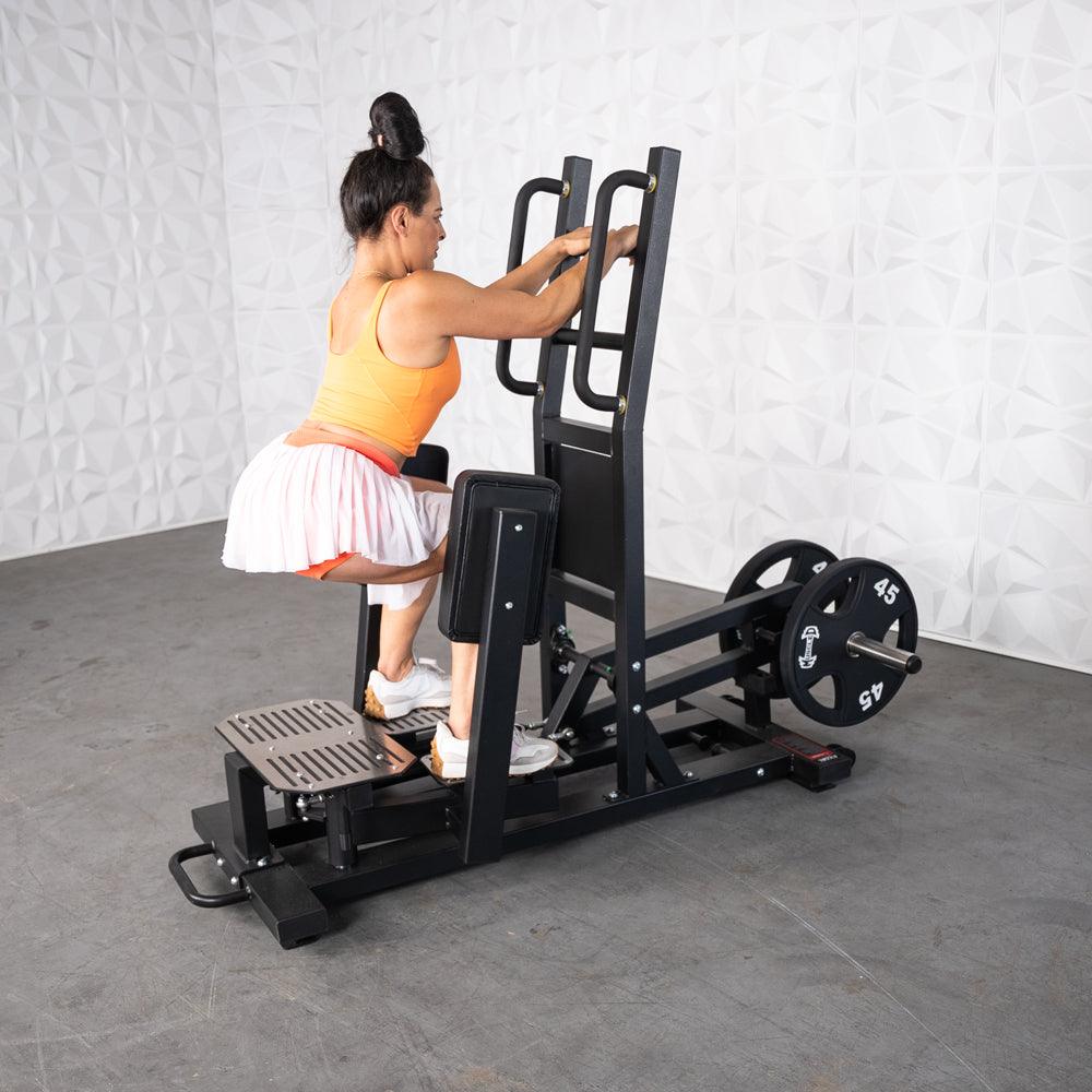 Muscle D Fitness - Excel Standing Hip Abductor - Plate Load Glute - Band Compatible