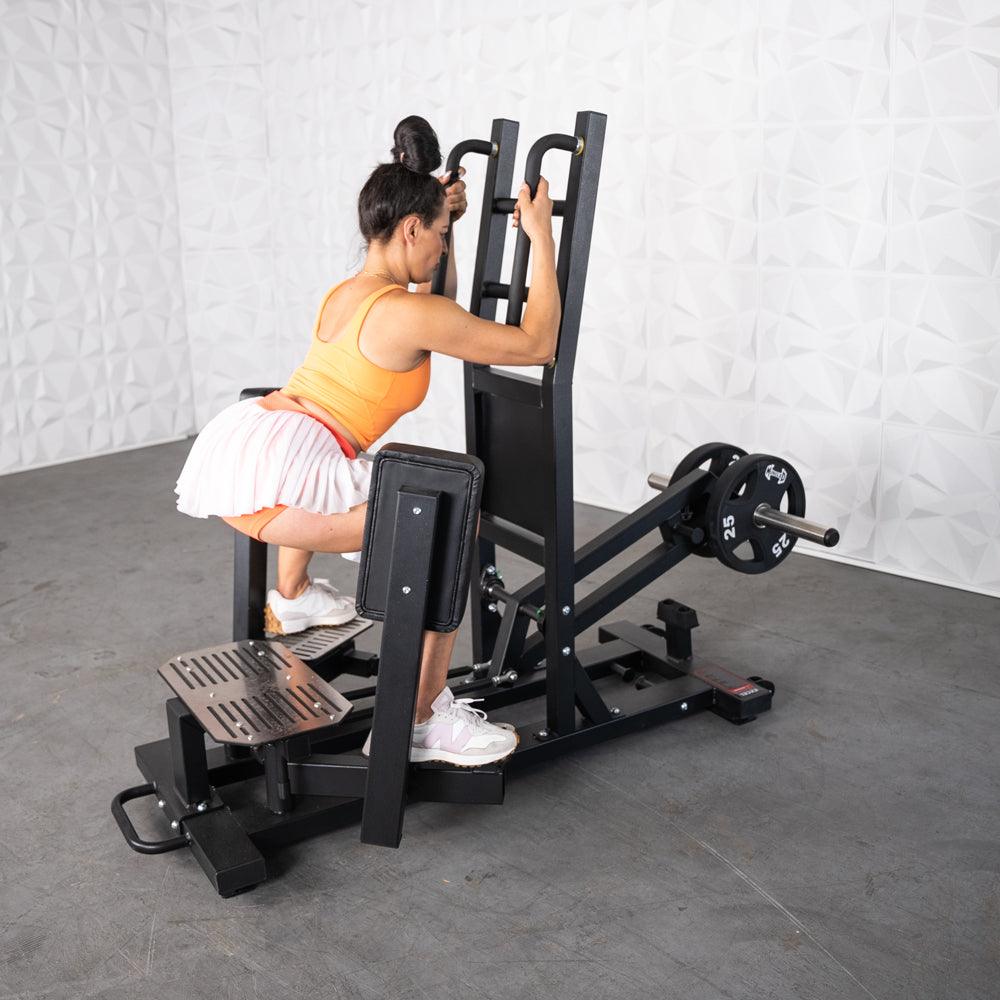 Muscle D Fitness - Excel Standing Hip Abductor - Plate Load Glute - Band Compatible