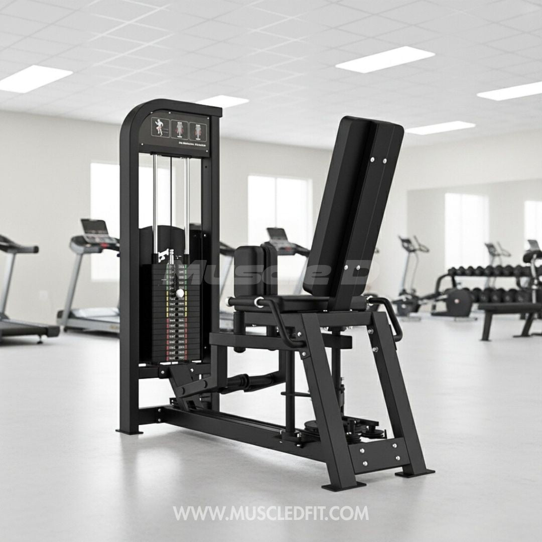Muscle D Fitness - Excel Inner/Outer Thigh - Selectorized inner/Outer Thigh - Pre Stretch Lever