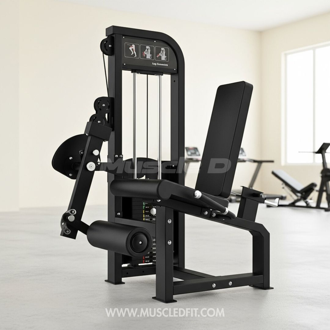 Muscle D Fitness - Excel Seated Leg Extension - Selectorized Knee Extension