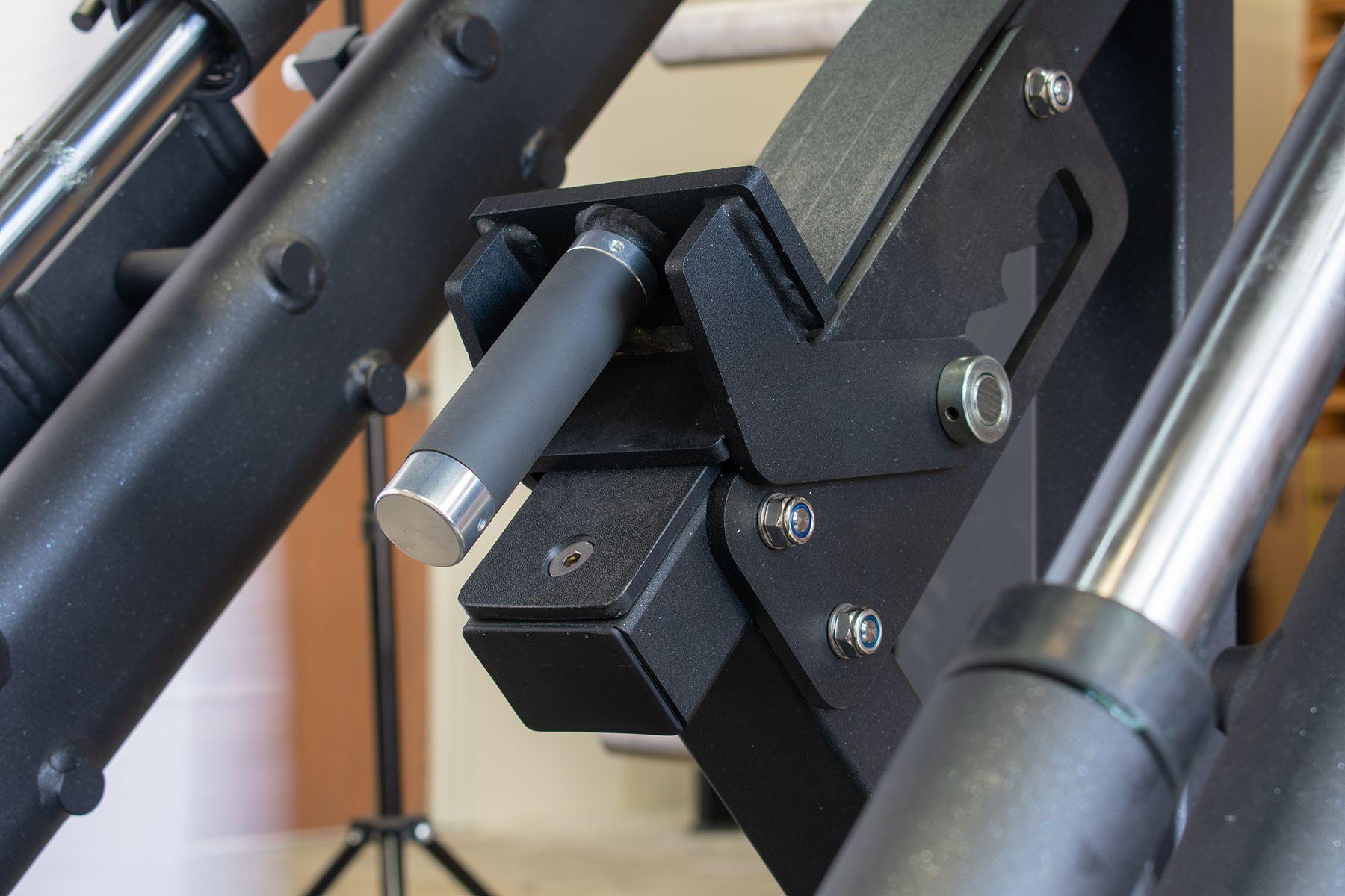 Muscle D Fitness - 45 Degree Linear Leg Press Machine - Adjustable Angle Back Pad