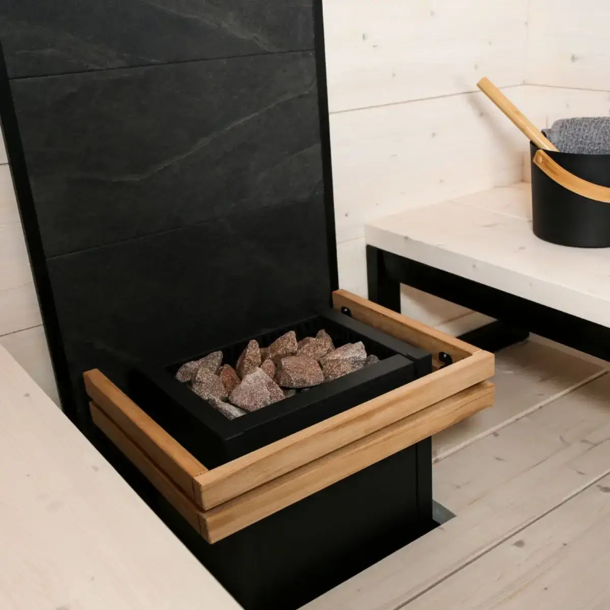 Harvia Virta 8KW Ultimate Sauna Heater with WiFi Digital Control, Sauna Stones and Heater Guard