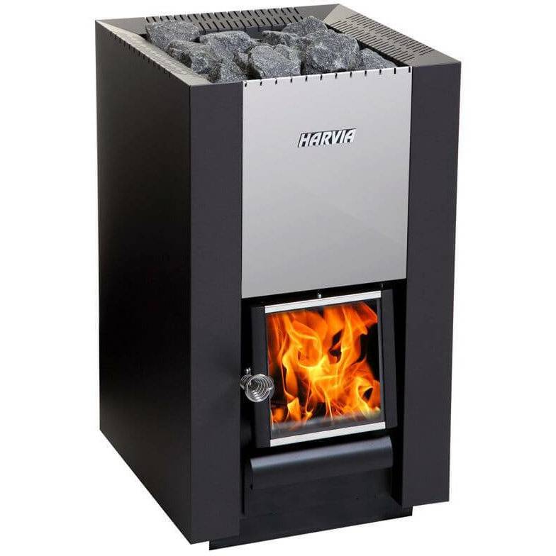 Harvia Linear 16 WK160C Wood Burning Sauna Stove