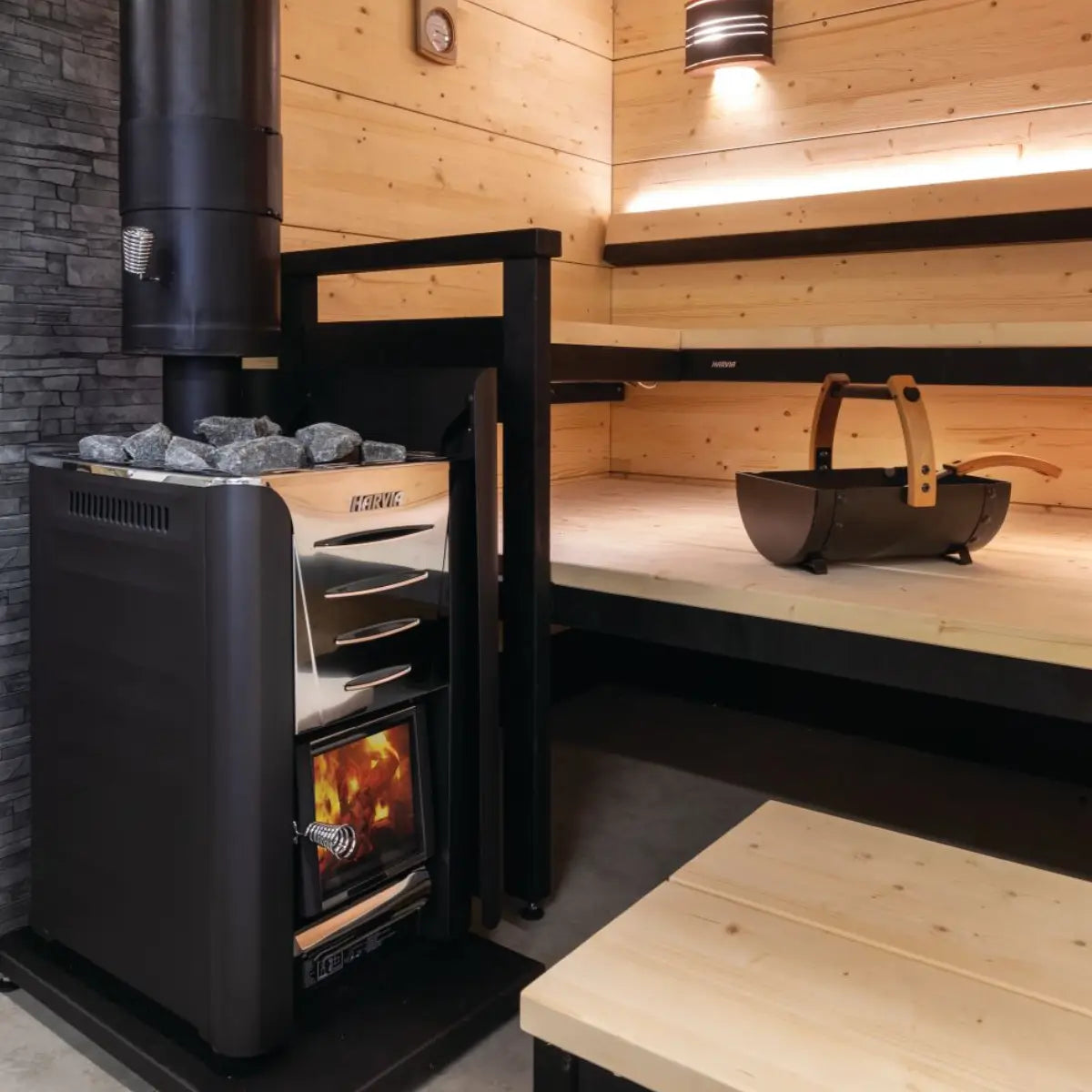 Harvia Pro 20 WKPR20M Wood Burning Sauna Stove