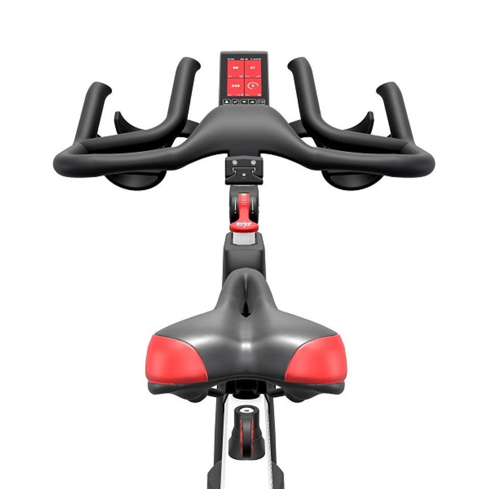 Muscle D Fitness - Life Fitness IC6 Indoor Cycle - Adjustable Handle Bars and Seat - Digital Display - Drink Bottle Holders
