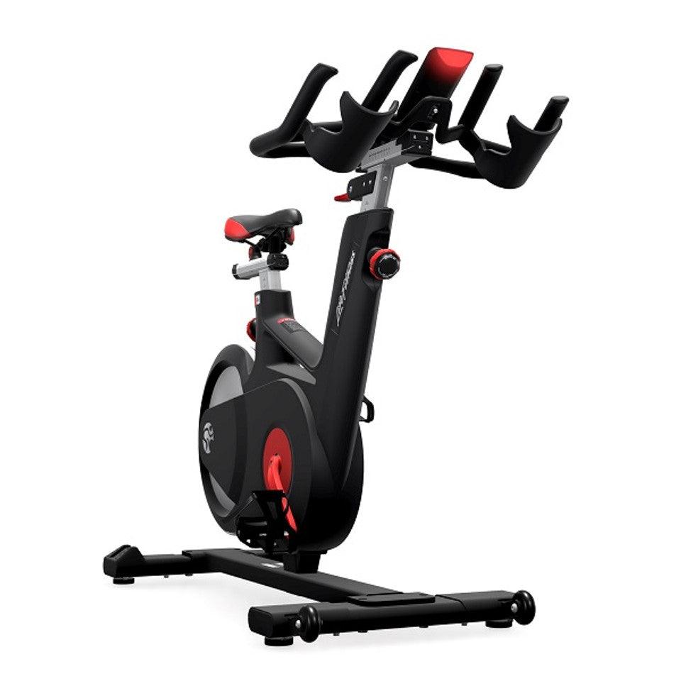 Muscle D Fitness - Life Fitness IC6 Indoor Cycle - Adjustable Handle Bars and Seat - Digital Display - Drink Bottle Holders