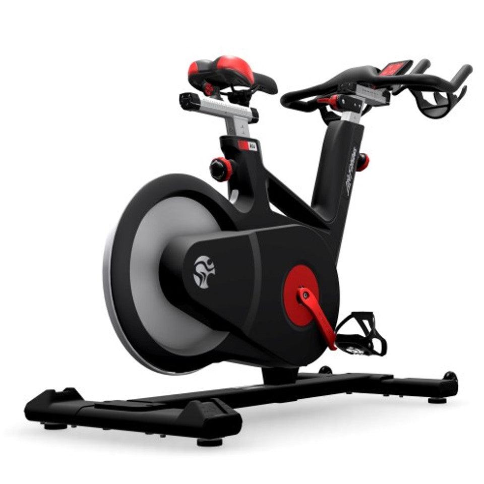 Muscle D Fitness - Life Fitness IC6 Indoor Cycle - Adjustable Handle Bars and Seat - Digital Display - Drink Bottle Holders