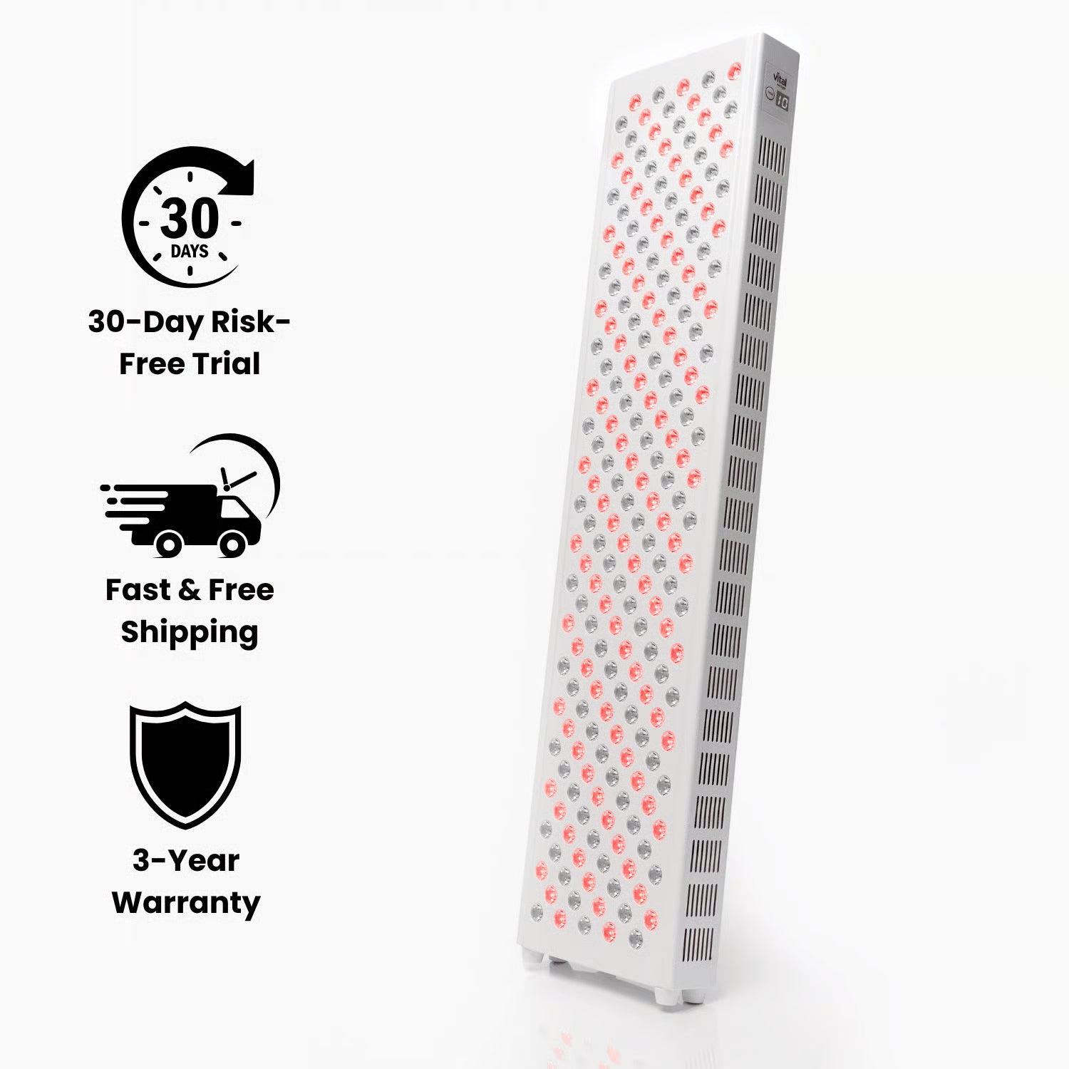 Vital Red Light Elite Full-Body Red Light Therapy Panel – High-Power Red & Near-Infrared Light Device