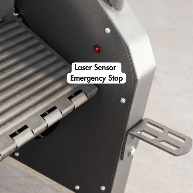 Muscle D Fitness - Light Commercial Stair Climber - Stepmill - LED Display - Heart Rate Monitor - Heavy Duty Chain Drive