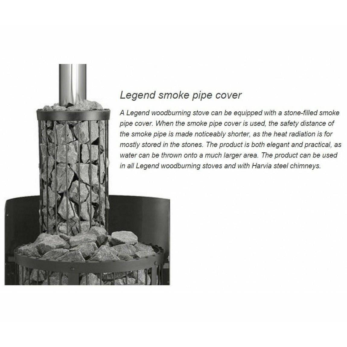 Harvia Legend Smoke Pipe Cover