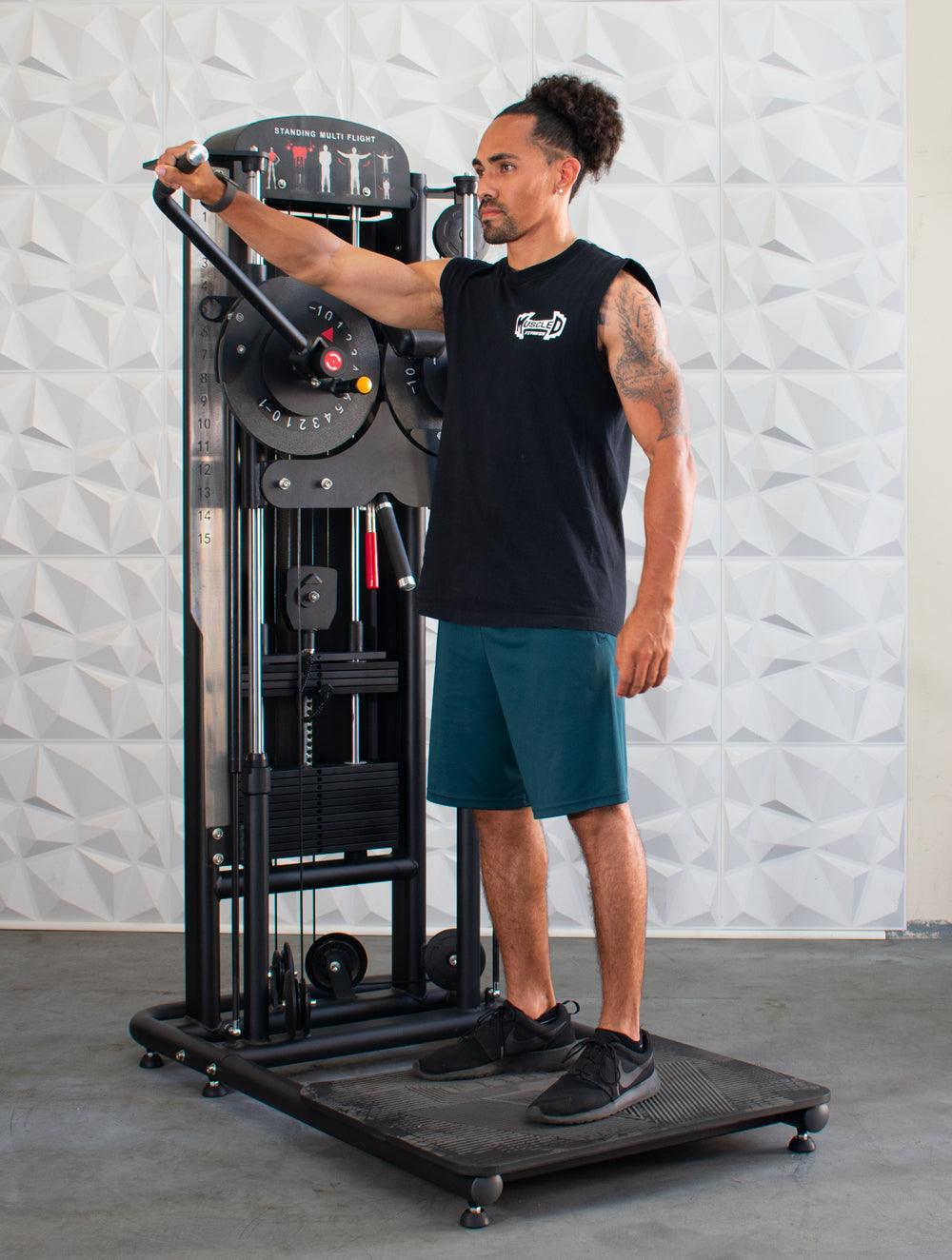Muscle D Fitness - Classic V2 Muscle-Flight Trainer - Upper Body Machine