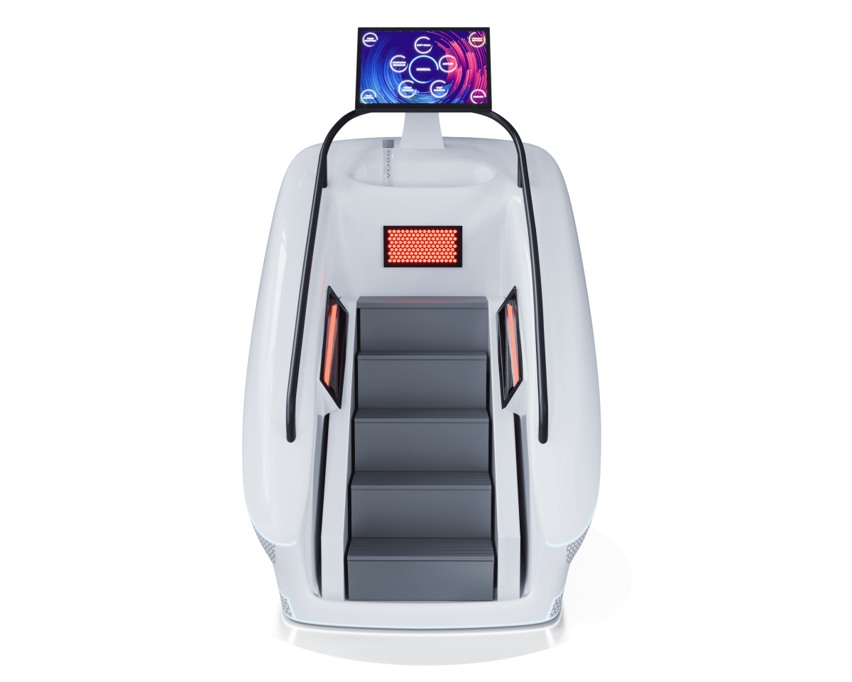 Cryonick InfraStepper Infrared and Red Light Fitness Climber for Biohacking and Longevity