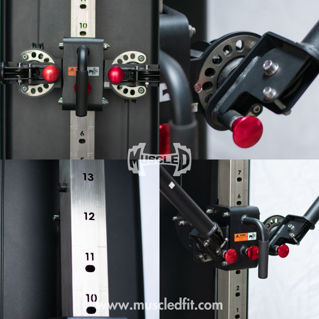 Muscle D Fitness - Dual Adjustable Functional Trainer | Full-Body Machine