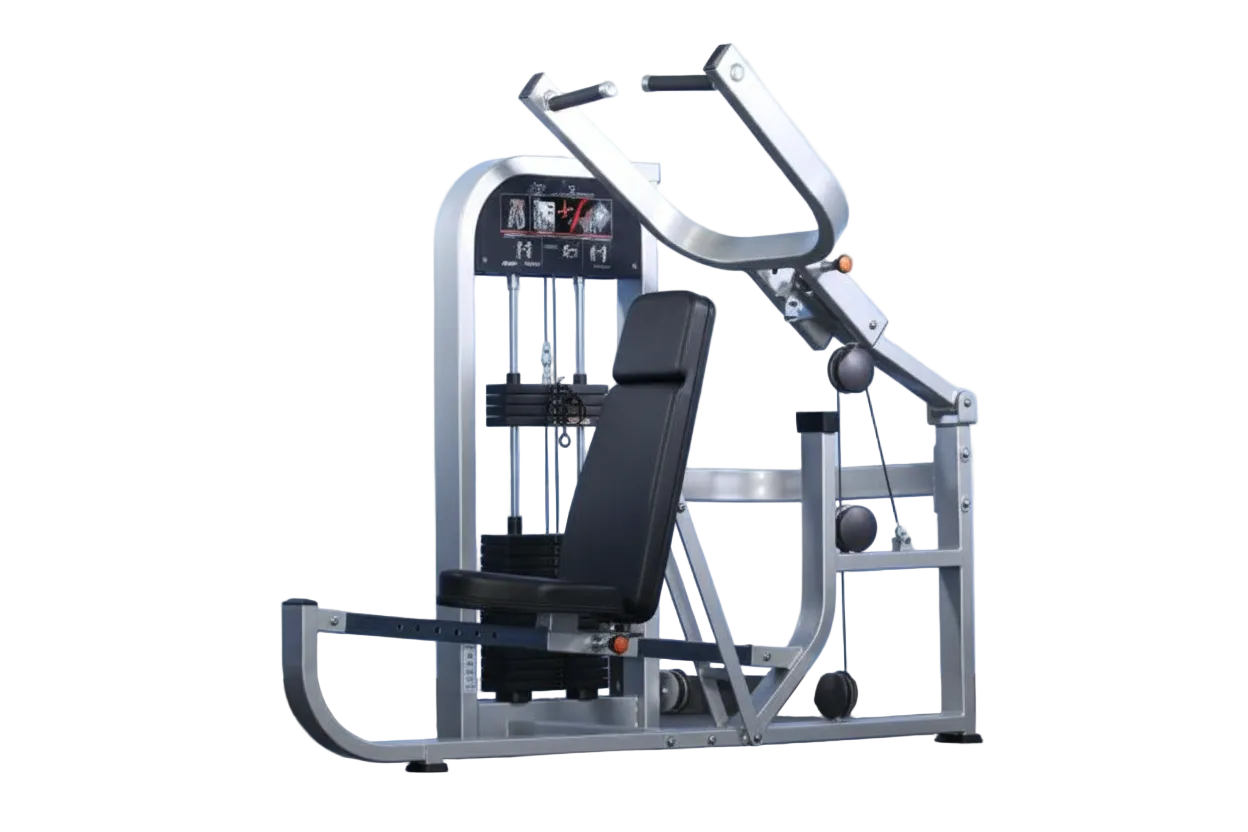 Muscle D Fitness - Dual Function Multi Press Combo - Adjustable - Multi-Position - Pin Selectorized - Chest - Shoulder - Triceps Press