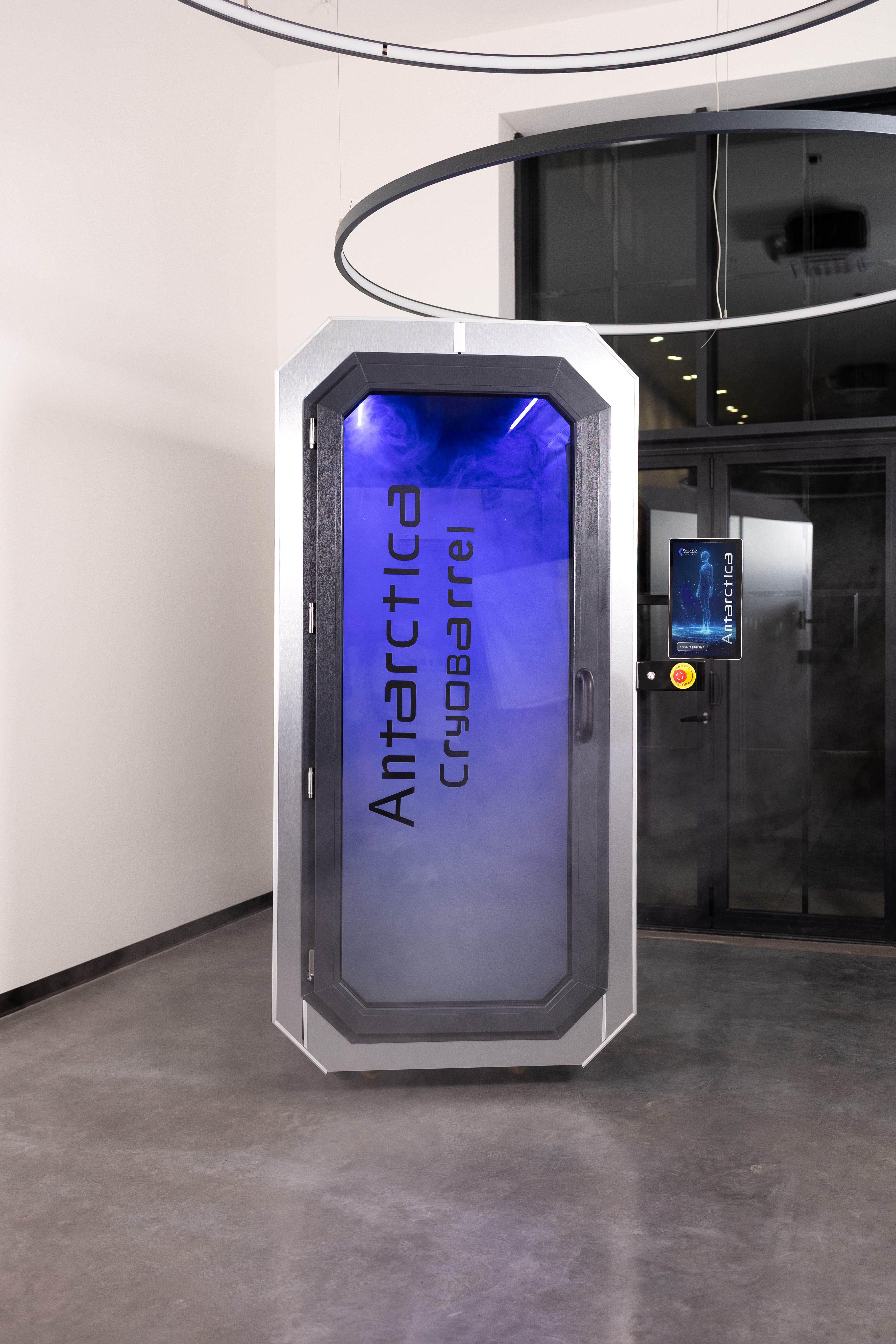 Cryonick Antarctica Barrel Premium Electric Whole-Body Cryotherapy Chamber