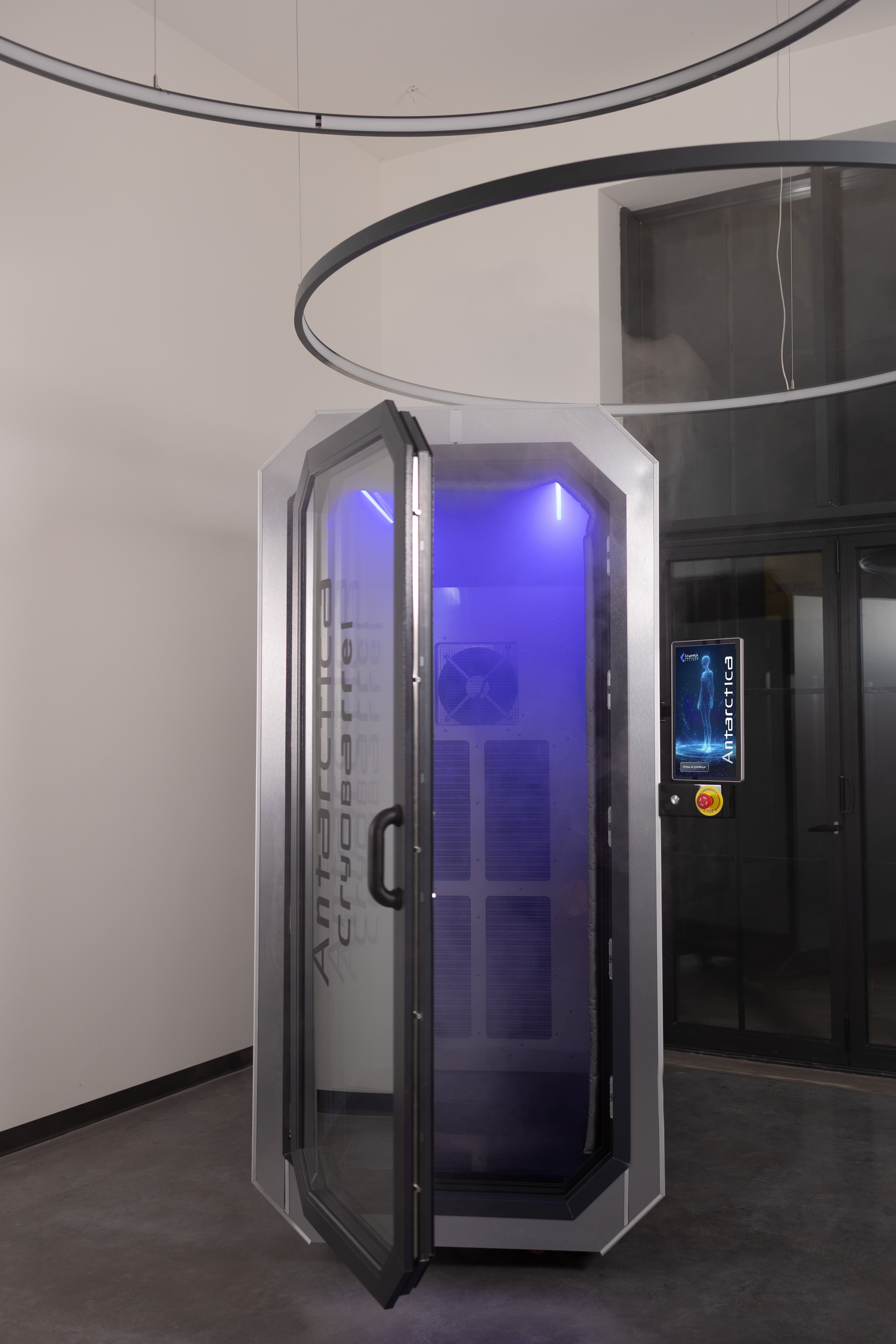 Cryonick Antarctica Barrel Premium Electric Whole-Body Cryotherapy Chamber